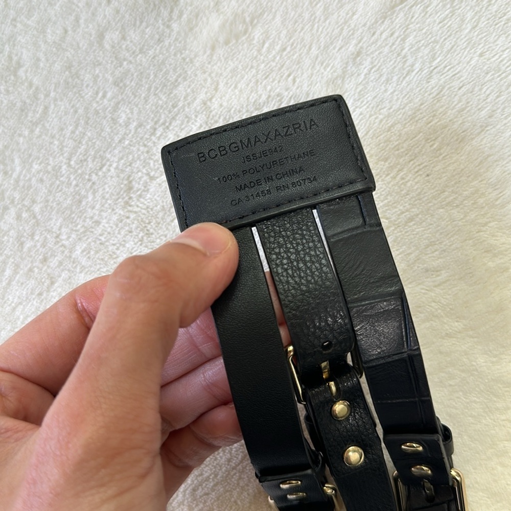 BCBGMAXAZRIA Faux Leather Cuff - Picture 7 of 9